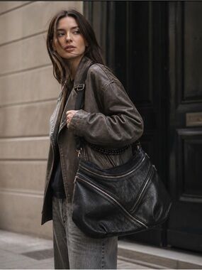 Alexis Hudson bag convertible with chain